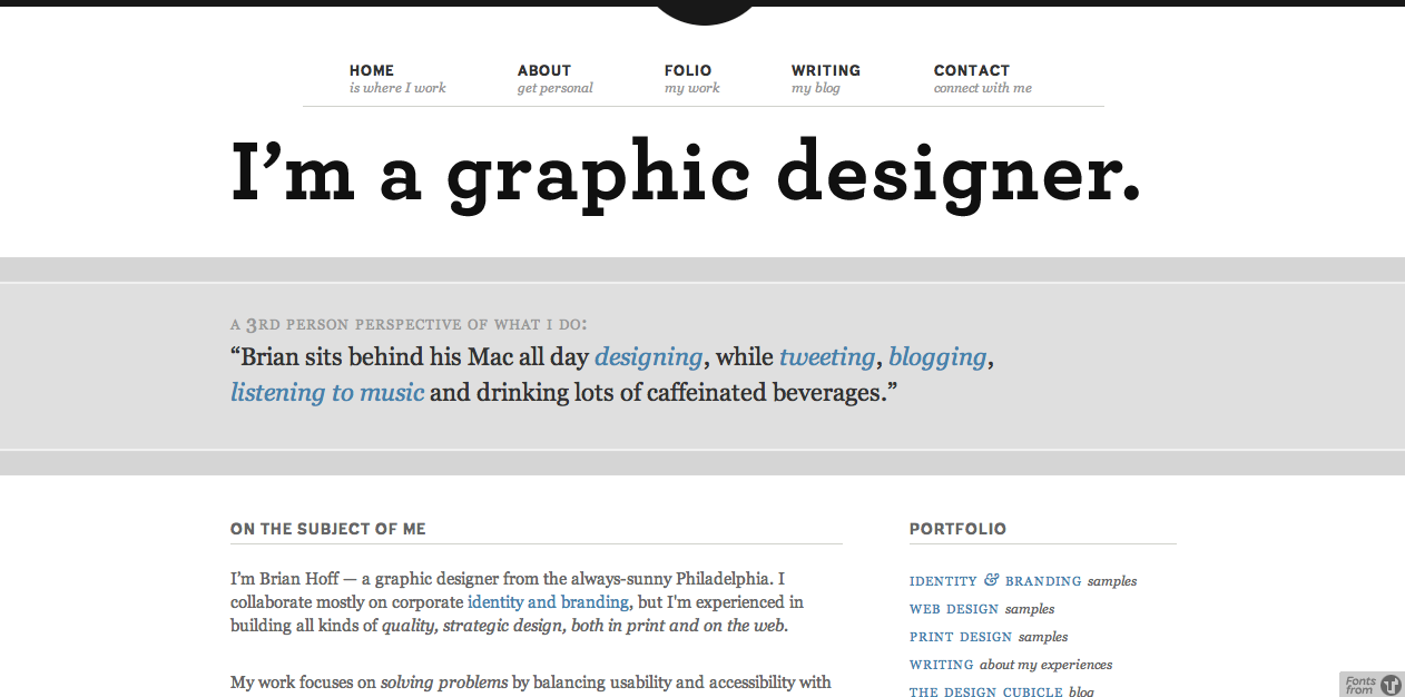 Interview With Brian Hoff of The Design Cubicle